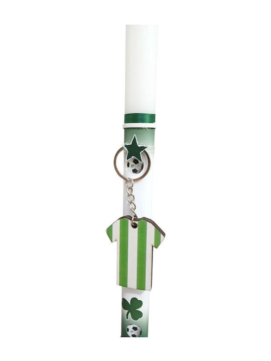 Athletic Easter Candle Round Candle Keychain Green Jersey Lt26-26778