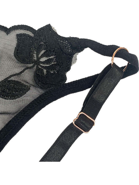 Damen-Slip Schwarz 12530-Schwarz