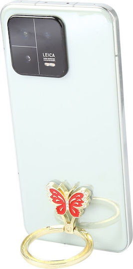 Universal Ring Holder for Cell Phone in Red Colour