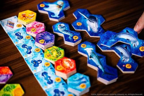 Board Game Aqua for 1-4 Players 8+ Years (EN) USAopoly