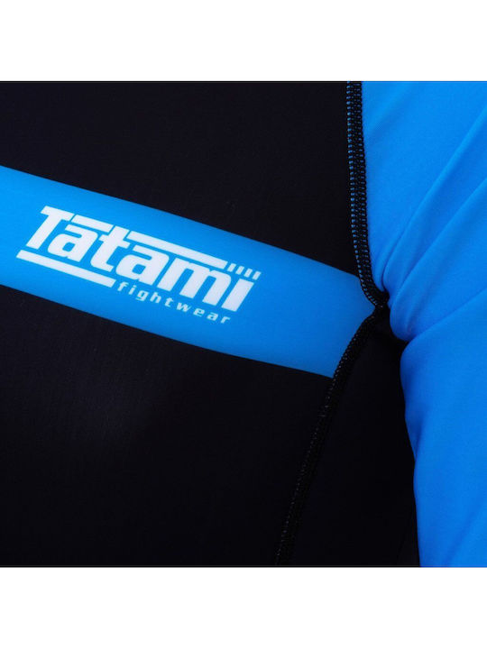 Tatami Fightwear Мъжка Къс Ръкав Блуза За Джиу-Джицу Синя