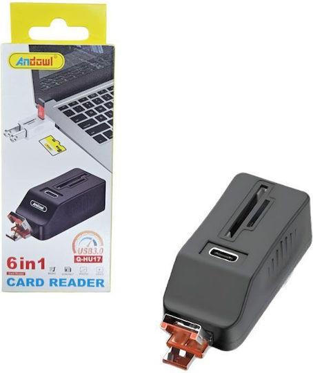 Andowl Card Reader USB 3.0 για SD