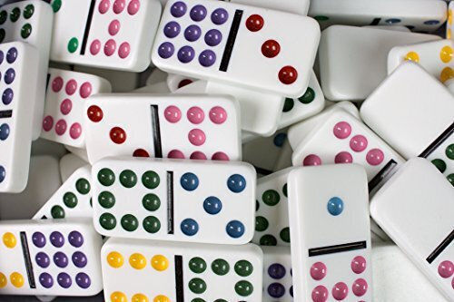 Board Game Domino Double Nine for 2-6 Players 5+ Years Old (EN) Tactic