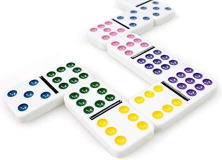 Board Game Domino Double Nine for 2-6 Players 5+ Years Old (EN) Tactic
