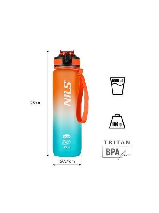 Nils Nils Wasserflasche 1000ml Orange