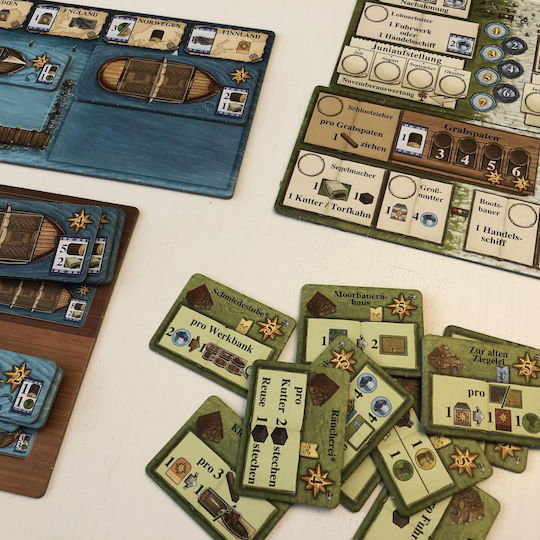 Board Game Arler Earth Tea & Trade Feuerland for 1-3 Players 14+ Years (GER)