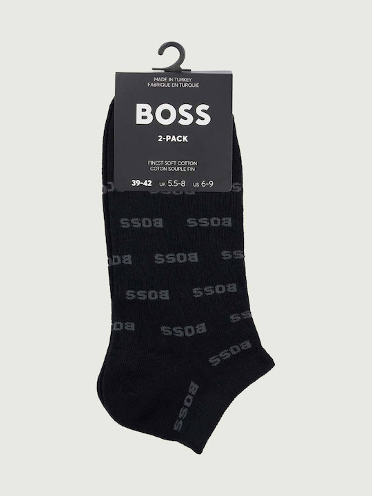 Hugo Hugo Herren Schwarz Socken 2er Pack