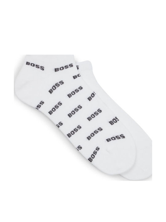 Boss Ανδρικές Κάλτσες Λευκό 2Pack Boss Ανδρικές Κάλτσες Λευκό 2Pack