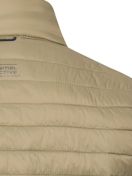 Herren Jacken Wasserdicht Khaki