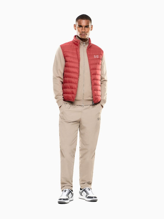 Sleeveless Jacket Red