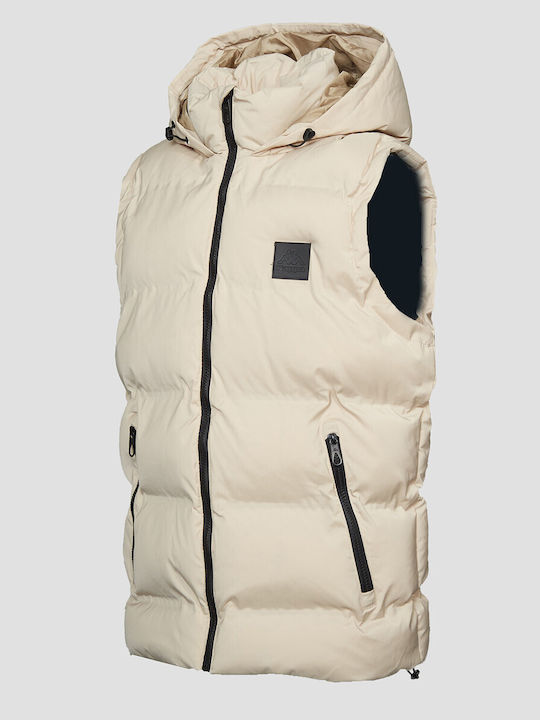 Bari Sleeveless 3 in 1 Winter Jacket Beige 1656550009-BEIGE