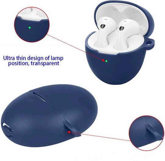 Husă Din Silicon Cu Cârlig Roșie Pentru Huawei FreeBuds 6