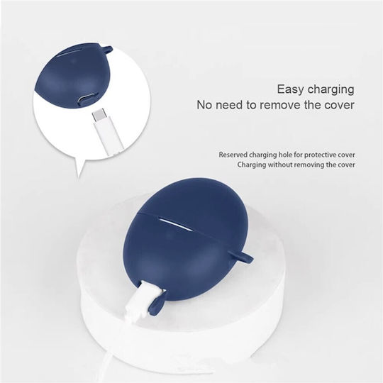 Husă Din Silicon Cu Cârlig Violet Pentru Huawei FreeBuds 6