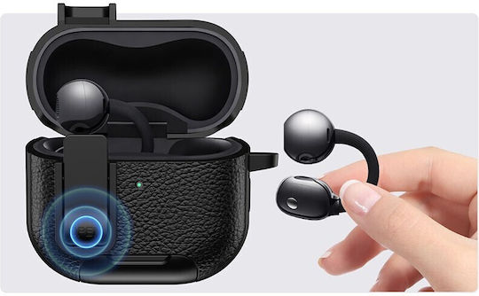 Silicone Case With Hook In Black Colour For Huawei FreeClip 2