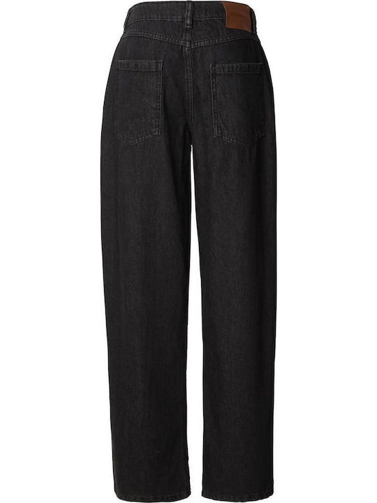 Women's Jean Pants In Loose Fit Black