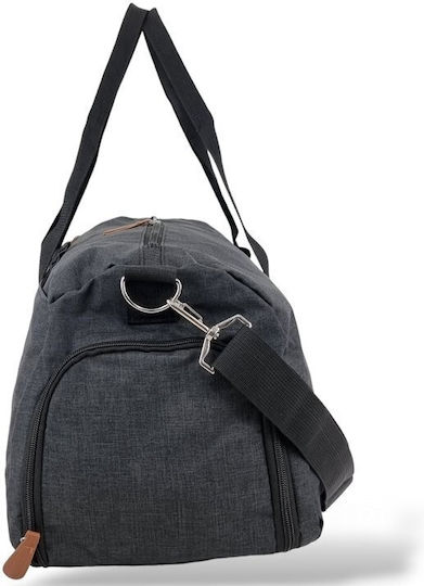 Diplomat Sack Reise 27lt Schwarzes Stoff Gepäck M50cm SAC70-50-schwarz