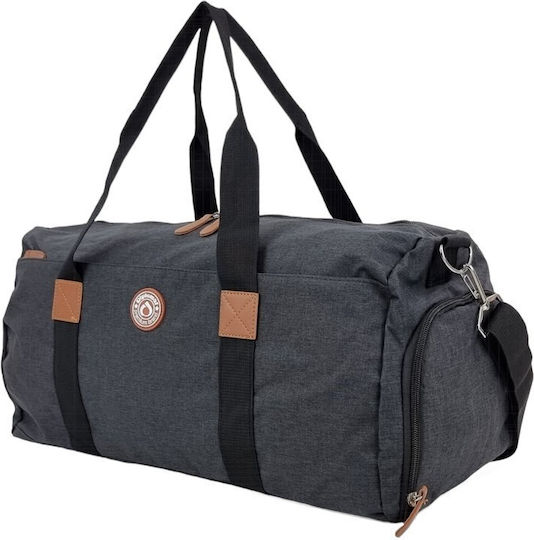 Diplomat Sack Reise 27lt Schwarzes Stoff Gepäck M50cm SAC70-50-schwarz