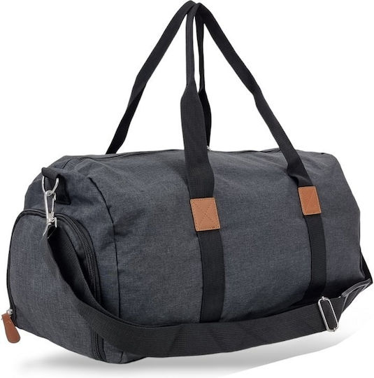 Diplomat Sack Reise 27lt Schwarzes Stoff Gepäck M50cm SAC70-50-schwarz