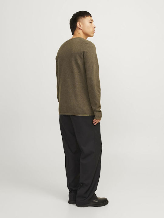 Long Sleeve Sweater Olive Green