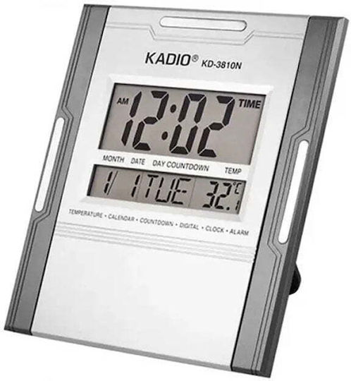 Kadio Ceas Digital și Ceas Deșteptător Digital Clock Kd-3810n