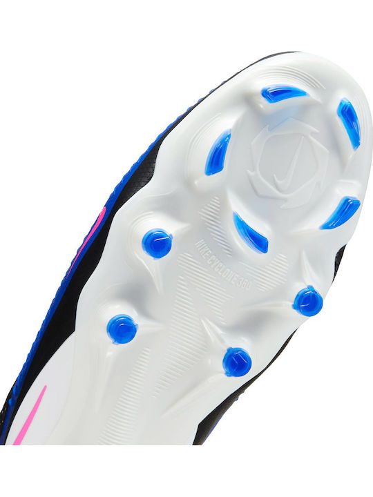 Nike Phantom 6 High Pro Футболни Обувки с Бутони FG Сини