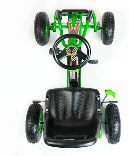 Go Kart Cu Un Loc Cu Pedală Verde Pentru 8+ Ani