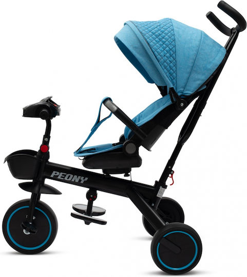 BabyMix Peony με Χειρολαβή Γονέα για 18 Μηνών Μπλε