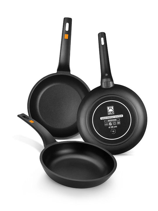 Bra Efficient Pan aus Aluminium mit Antihaftbeschichtung 28cm