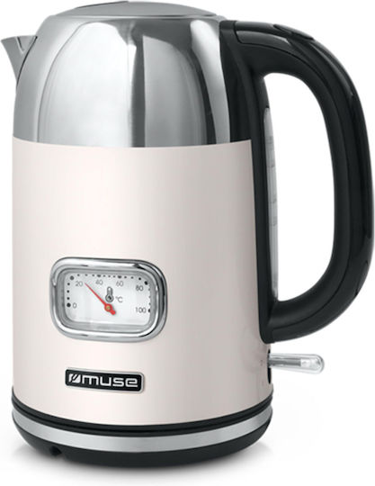 Muse Fierbător 1.7lt 2200W Bej