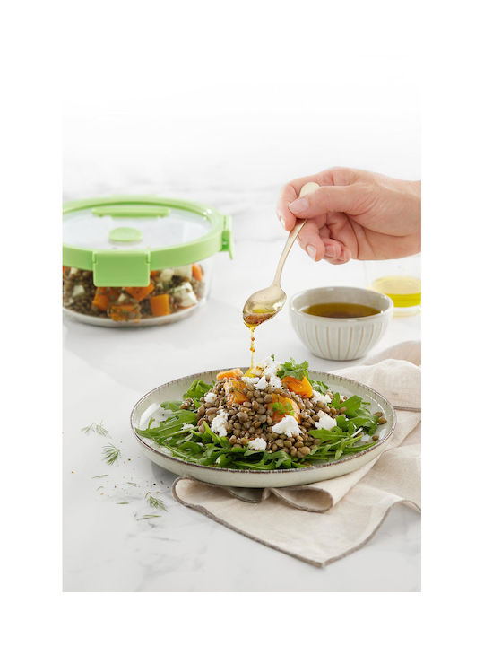 Lekue Кутия За Храна Стъклена Зелена 950ml