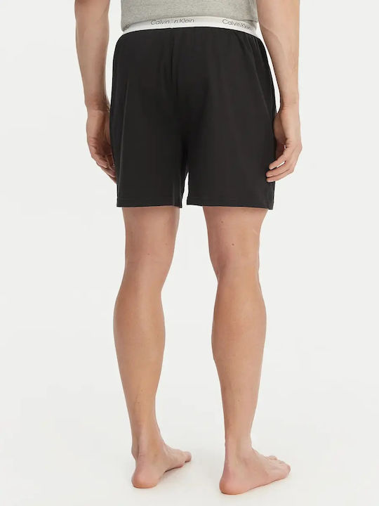 Calvin Klein Bermudă Pijamale de Vară pentru Bărbați Negru