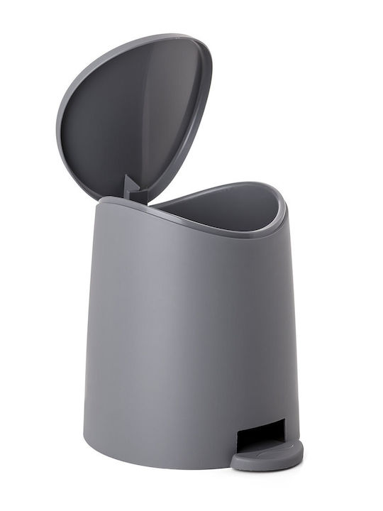 Bathroom Pedal Bin 3L Standard Gray