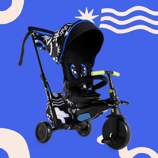 Smart Trike Kelly Anna Explore Сгъваемо и Превозно Средство 6 в 1 за 6 Месеца Черно