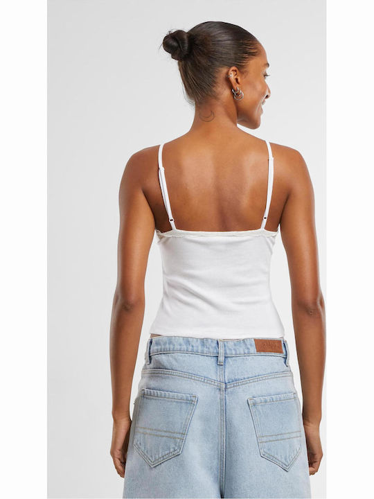Βαμβακερά Γυναικεία Φανελάκια Black+offwhite 2Pack
