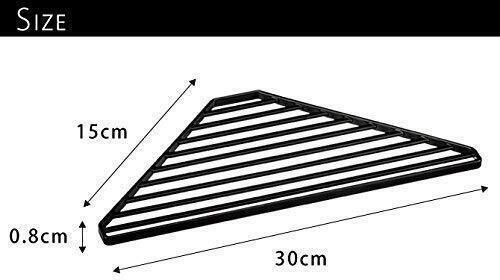 Yamazaki Yamazaki Küchenspülen-Organisatoren Schwamm-Halter Aus Metallisch Schwarz 30x15cm