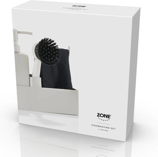 Zone Denmark Kitchen Sink Organizer from Plastic Warm Grey 22x6.7x19cm