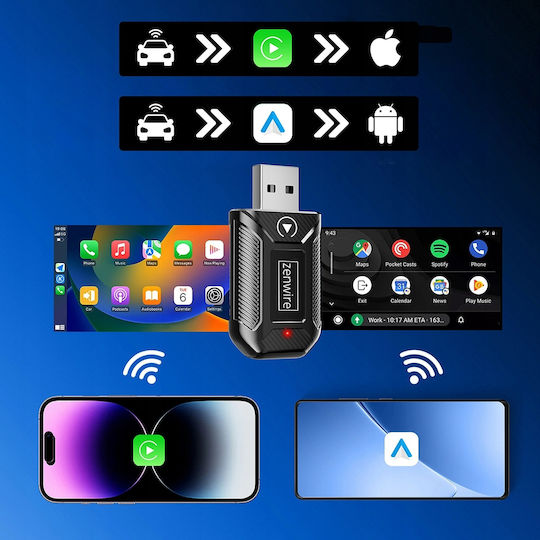 Zenwire Adaptor Carplay Pentru Mașini
