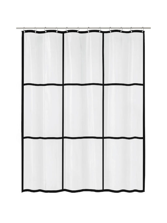 Kleine Wolke Brooklyn Shower Curtain 180x200cm Transparent