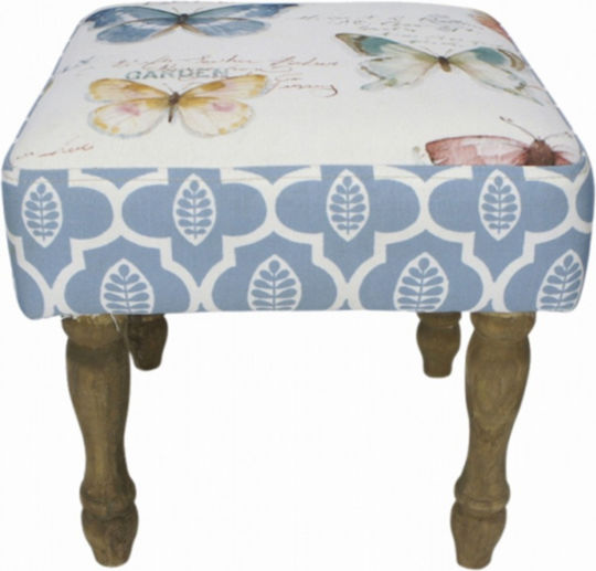 Σκαμπό Σαλονιού Stool Πολύχρωμο 34x34x34εκ.