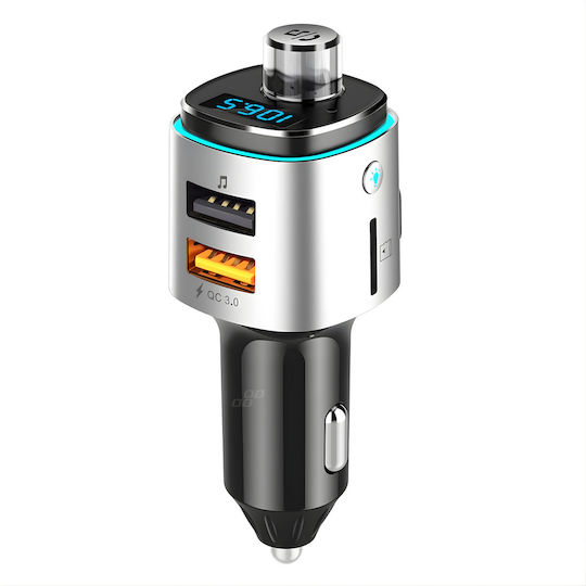 SGTT FM Transmitter Αυτοκινήτου με Bluetooth / MicroSD / USB