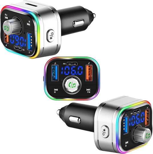 SGTT FM Transmitter Αυτοκινήτου με Bluetooth / USB / MicroSD
