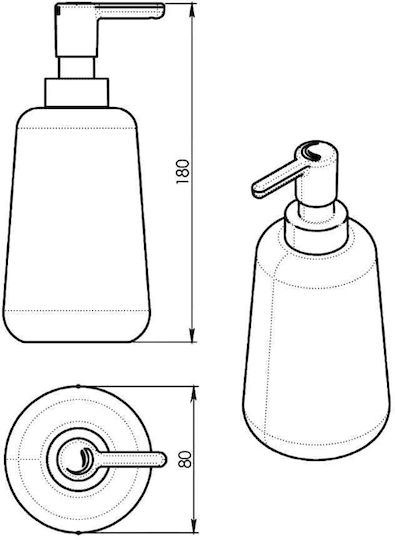Gedy Marika Dispenser Κεραμικό
