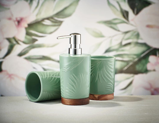 Kleine Wolke Palm Dispenser Κεραμικό Πράσινο