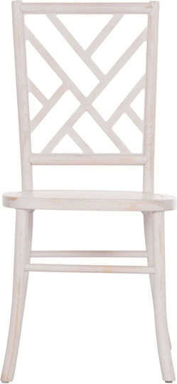 Scaune Sala de mese Lemn White Wash 1buc