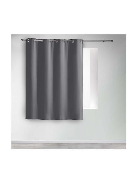 Curtain with Grommets L-c Occult Gray 140x180cm