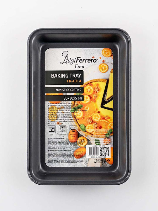 Luigi Ferrero Tăvi de copt Cuptor Aluminiu cu Strat Antiaderent 30x20cm