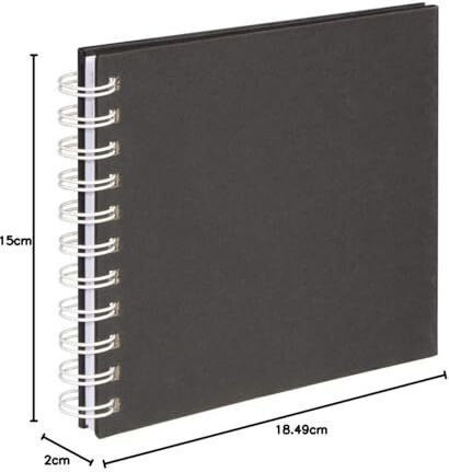 HAMA Album 30 Pages Black 18.5x15cm
