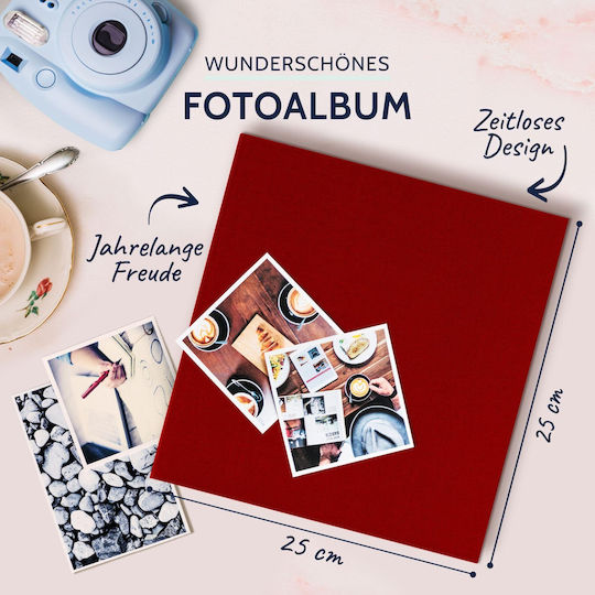 Goldbuch Album Rot 25x25cm