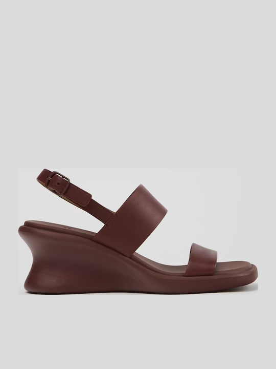 Platforme De Vară Pentru Femei Burgundy