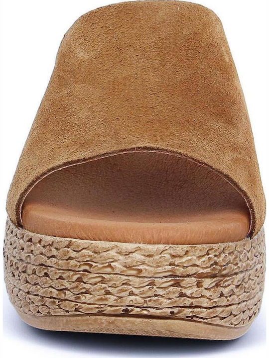 Summer Women's Platforms Tabac Brown